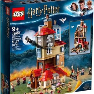 NEW LEGO Harry Potter Attack on the Burrow Set - Multicolor